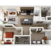 Floor plan: 1x1 Traditional ZR