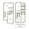Floor plan: Crystal at Main