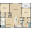 Floor plan: 2B