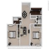 Floor plan: B4 Richelieu
