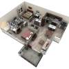 Floor plan: 2 BR Designer Courtyard Garage