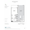 Floor plan: A01 - One Bedroom One Bath