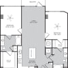 Floor plan: B-1e