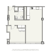 Floor plan: One Bedroom Apartment