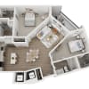 Floor plan: B13B