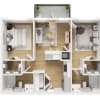Floor plan: B2 60%
