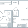 Floor plan: 1B