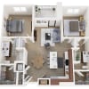 Floor plan: 2 Bedroom 2 Bathroom