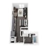 Floor plan: 0x1-STDA