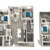 Floor plan: C1 Loft Super 