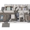Floor plan: 3x2— Private Backyard + Doggy Door!