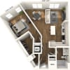 Floor plan: A11-874sf-FinishIV