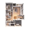 Floor plan: B3 - Corner