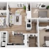 Floor plan: B1P
