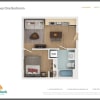 Floor plan: Phinney One Bedroom