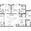 Floor plan: The Ashmore - 3x3