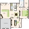 Floor plan: B2