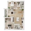 Floor plan: B3