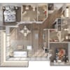 Floor plan: B2D
