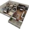 Floor plan: 2 BR Designer Overlook