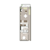 Floor plan: South Tower A2