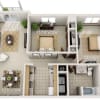 Floor plan: BA1 Garden