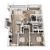 Floor plan: 3A