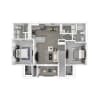 Floor plan: 2x2 D