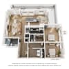 Floor plan: 2BR TYPE S