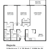 Floor plan: Magnolia/Cedar