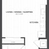 Floor plan: Studio-S1