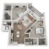 Floor plan: B14B