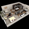 Floor plan: 1 BR Premier Summit
