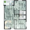 Floor plan: Model C