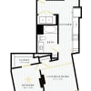 Floor plan: 1 Bed/1 Bath-1BR-14