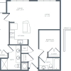 Floor plan: B02 Renovated