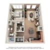 Floor plan: Post Oak (A3)