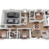Floor plan: The Mitchell