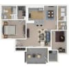 Floor plan: Randolph - A7B