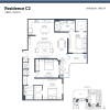 Floor plan: C2