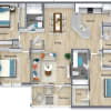 Floor plan: The Savanah with Sunroom