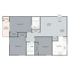 Floor plan: D1 Compass