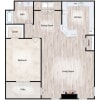 Floor plan: 1B1B