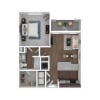 Floor plan: The Celina - Workforce Housing