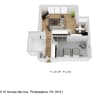Floor plan: 1 Bedroom