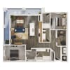 Floor plan: B8D