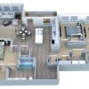 Floor plan: C3