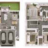 Floor plan: C6 - Townhome