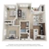 Floor plan: 2X1 DIAMOND