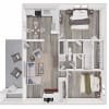 Floor plan: 2x1.5